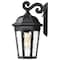 Nuvo East River Outdoor Large Wall Lantern 1 Light Matte Black Finish 60/5946 - alternate 3
